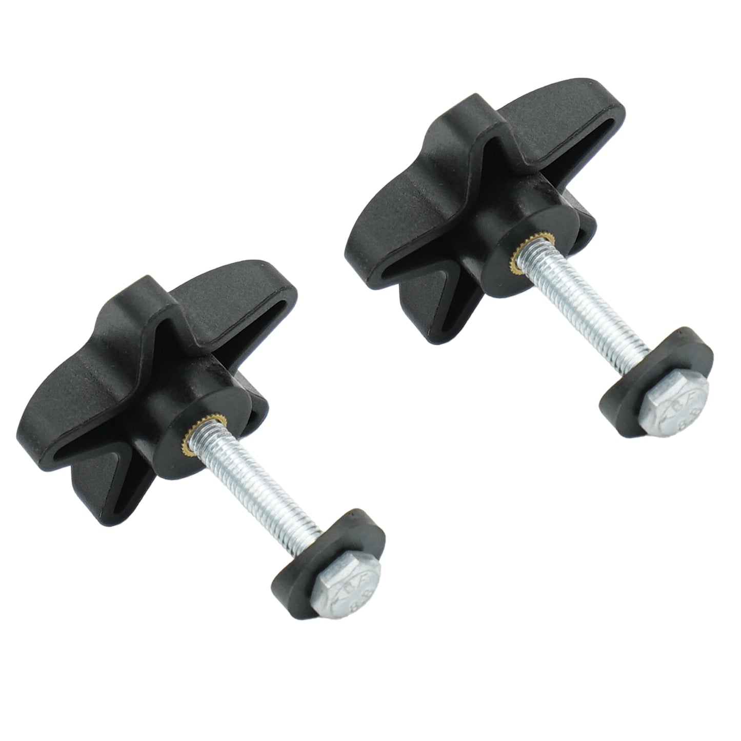 Rollator Walker Replacement Knobs 2 Sets – Universal Adjustable Parts for Walkers, Rollators & Mobility Aids – Easy to Install, Adult Walker Accessories